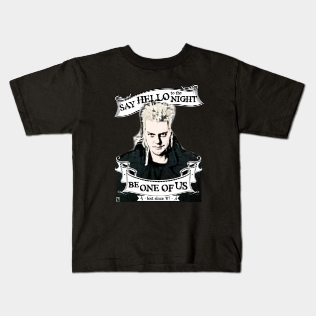 The Lost Boys Kids T-Shirt by RabbitWithFangs